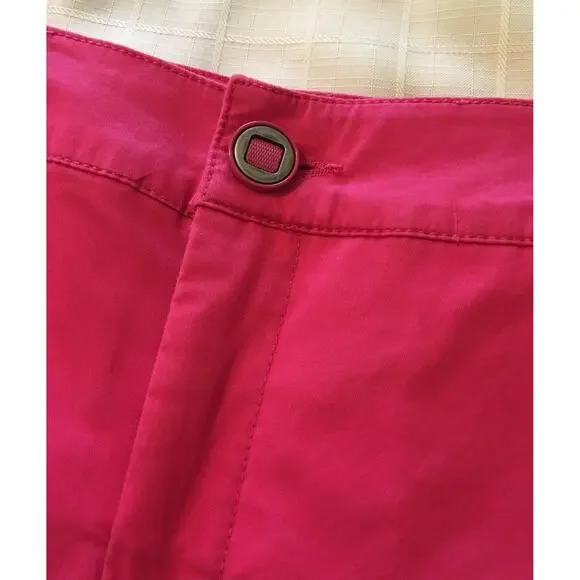 Tribal Boutique Cuffed Pink Shorts Size 6 Five Pockets - Picture 3 of 4